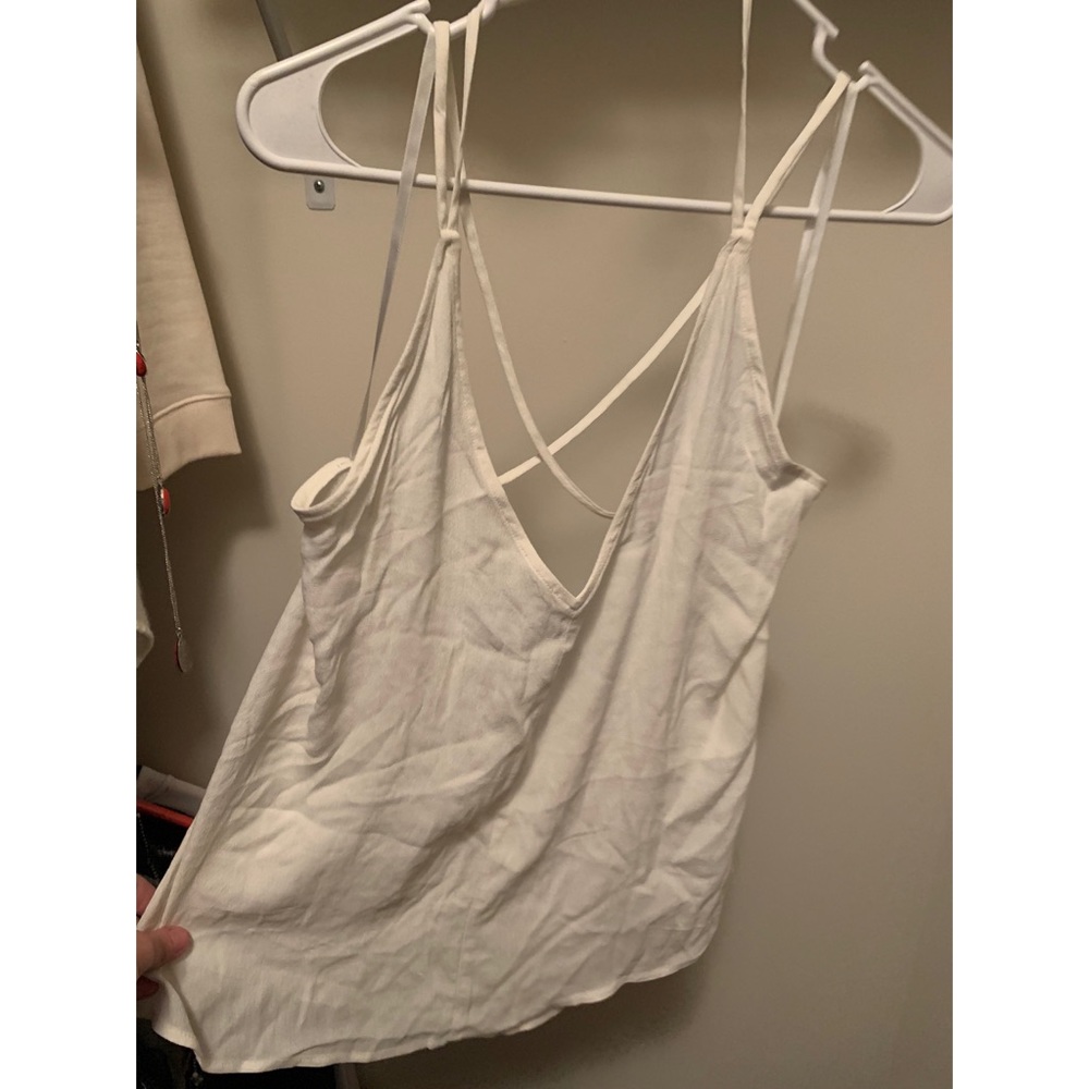 Strapped White Boho Top